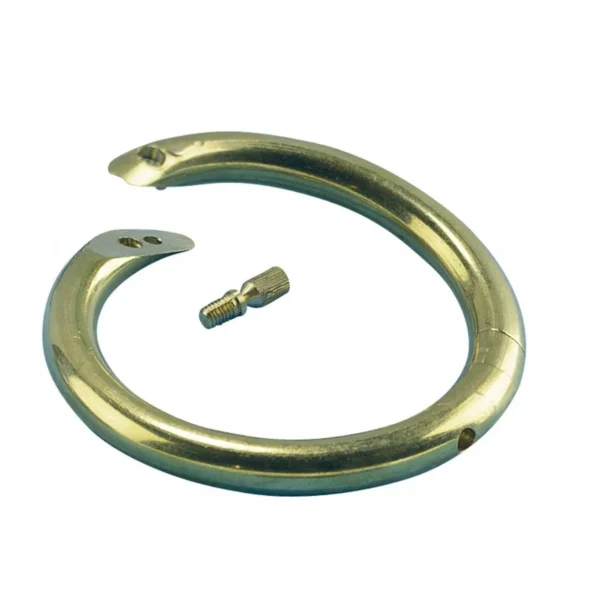 Bull Nose Ring Brass 1